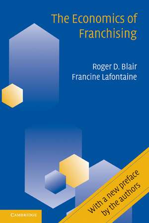 The Economics of Franchising de Roger D. Blair