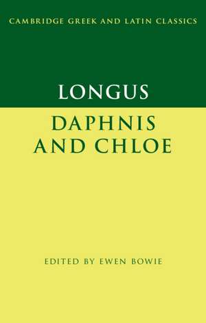 Longus: Daphnis and Chloe de Longus