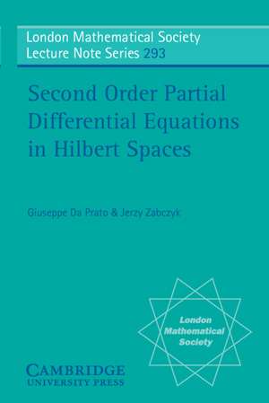 Second Order Partial Differential Equations in Hilbert Spaces de Giuseppe Da Prato