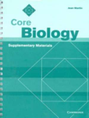 Core Biology Supplementary Materials de Jean Martin