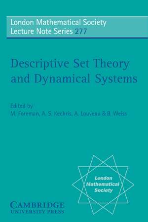 Descriptive Set Theory and Dynamical Systems de M. Foreman