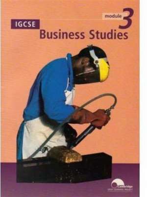 IGCSE Business Studies Module 3 de Cambridge International Examinations