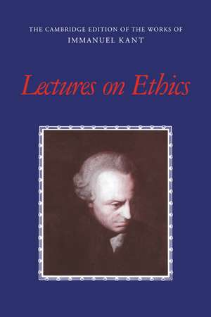 Lectures on Ethics de Immanuel Kant