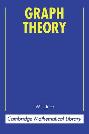 Graph Theory de W. T. Tutte