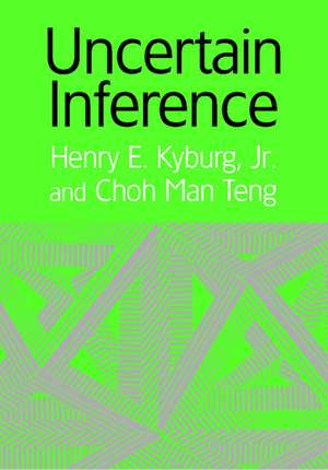 Uncertain Inference de Jr Henry E. Kyburg