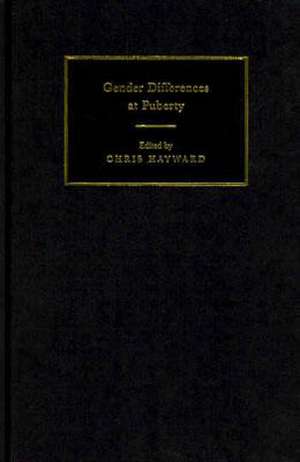 Gender Differences at Puberty de Chris Hayward