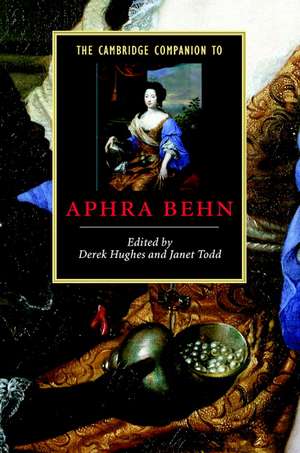 The Cambridge Companion to Aphra Behn de Derek Hughes