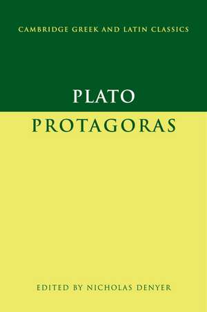 Plato: Protagoras de Plato