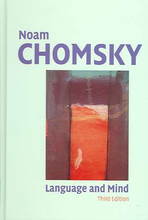 Language and Mind de Noam Chomsky