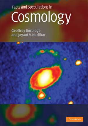 Facts and Speculations in Cosmology de Jayant Narlikar