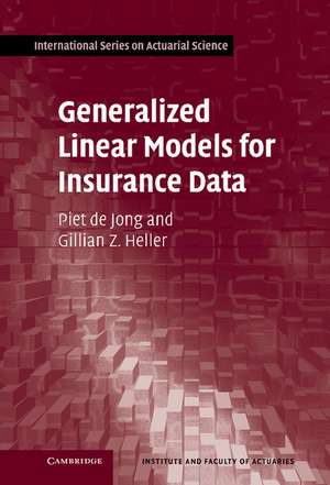 Generalized Linear Models for Insurance Data de Piet de Jong