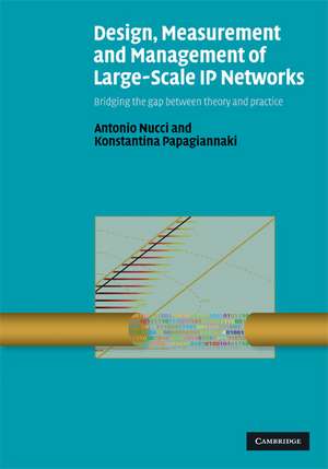 Design, Measurement and Management of Large-Scale IP Networks: Bridging the Gap Between Theory and Practice de Antonio Nucci