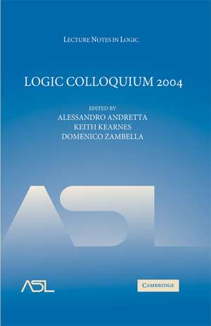 Logic Colloquium 2004 de Alessandro Andretta