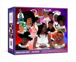 Brave. Black. First. Puzzle: A Jigsaw Puzzle and Poster Celebrating African American Women Who Changed the World: Jigsaw Puzzles for Adults and Jig de Cheryl Willis Hudson