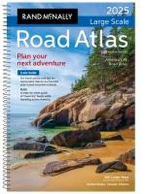 2025 Large Scale Road Atlas de Rand Mcnally