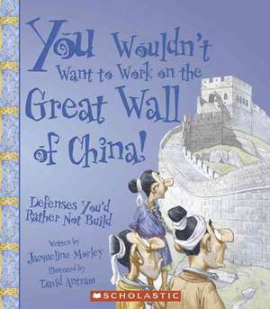 You Wouldn't Want to Work on the Great Wall of China!: Defenses You'd Rather Not Build de Jacqueline Morley