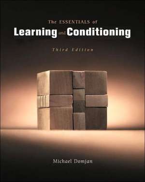 The Essentials of Learning and Conditioning de Michael Domjan