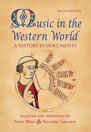 Music in the Western World de Piero Weiss