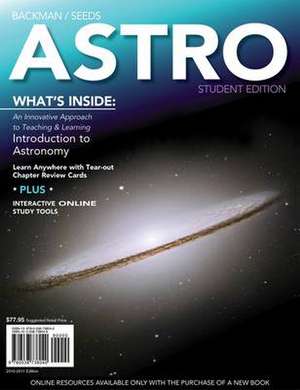 ASTRO (with Review Cards and Astronomy CourseMate with eBook Printed Access Card) de MICHAEL SEEDS