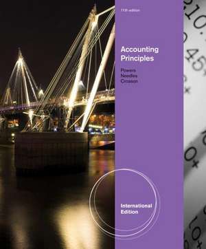 Needles, B: Accounting Principles, International Edition de Susan (Emory University) Crosson