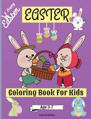 Easter Coloring Book For Kids Age 3-7 years de Malkovich Rickblood