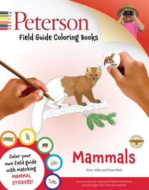 Peterson Field Guide Coloring Books: Mammals de Peter Alden