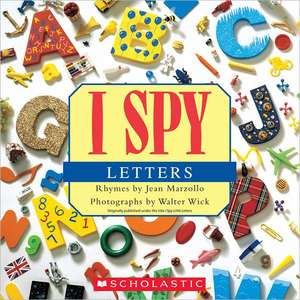 I Spy Letters de Jean Marzollo