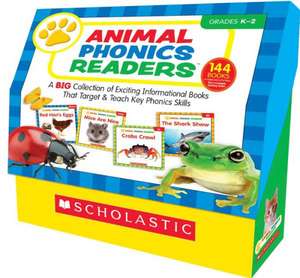 Animal Phonics Readers: A Big Collection of Exciting Informational Books That Target and Teach Key Phonics Skills de Liza Charlesworth