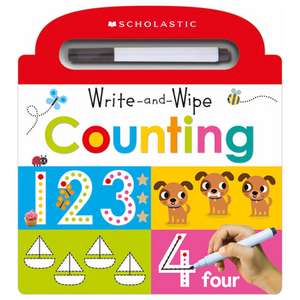 Write and Wipe Counting (Scholastic Early Learners) de Inc. Scholastic