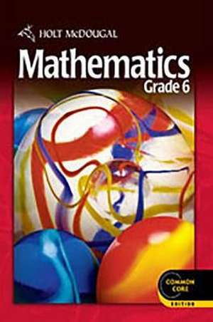 Holt McDougal Mathematics: Lesson Tutorial Videos on DVD Grade 6 de Holt Mcdougal