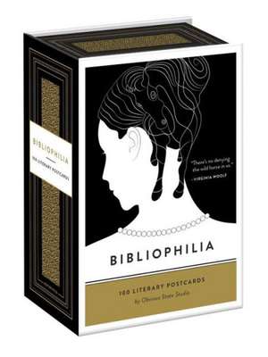 Bibliophilia: 100 Literary Postcards de Evan Robertson