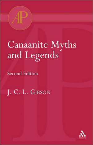 Canaanite Myths and Legends de John C. Gibson