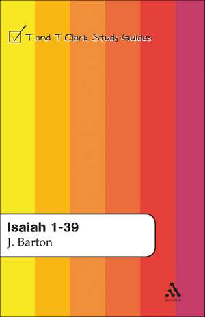 Isaiah 1-39 de John Barton