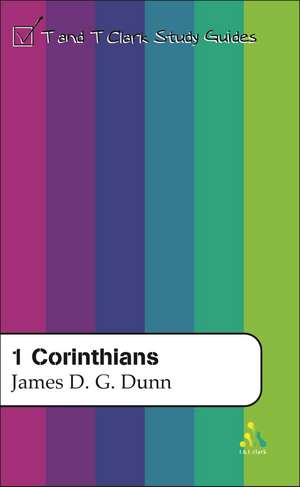 1 Corinthians de James D. G. Dunn