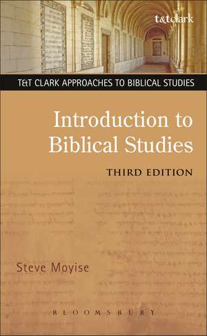 Introduction to Biblical Studies de Professor Steve Moyise