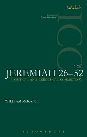 Jeremiah (ICC): Volume 2: 26-52 de William McKane
