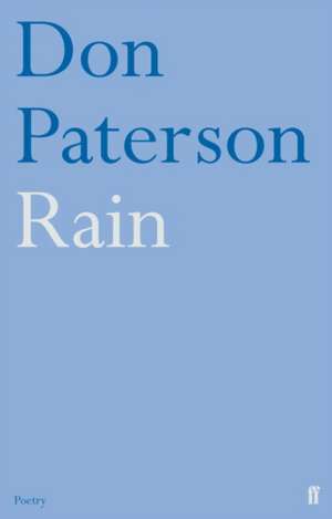 Rain de Don Paterson