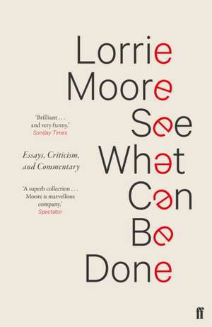 See What Can Be Done de Lorrie Moore