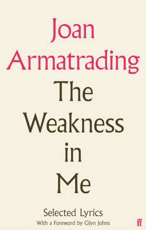 The Weakness In Me de Joan Armatrading