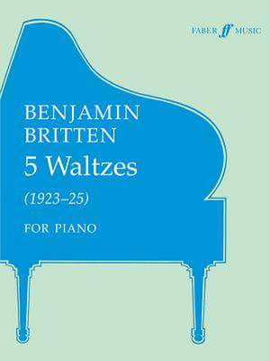 Five Waltzes for Piano de Benjamin Britten