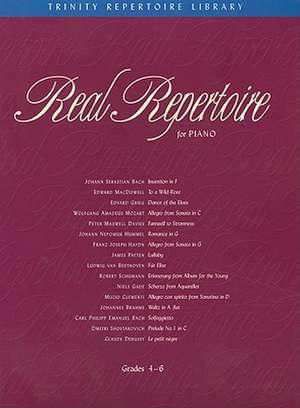 Real Repertoire for Piano: Book & CD de Christine Brown