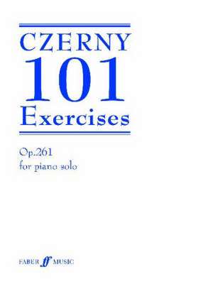 101 Exercises For Piano de Carl Czerny