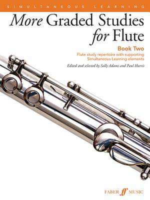 More Graded Studies for Flute, Bk 2 de Sally Adams