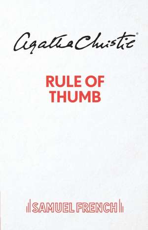 Rule of Thumb de Agatha Christie