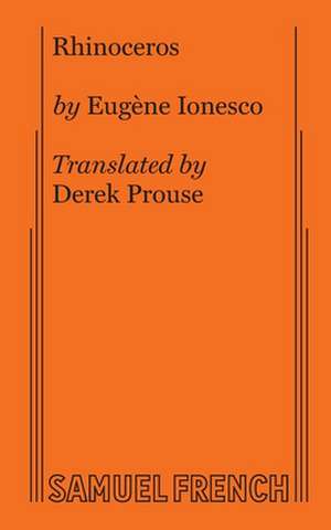 Rhinoceros de Eugene Ionesco