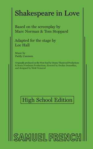 Shakespeare in Love (High School Edition) de Tom Stoppard