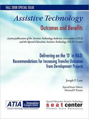 Delivering on the 'd' in R&d: Recommendations for Increasing Transfer Outcomes from Developmental Projects de Seat Center Atia