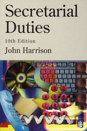 Secretarial Duties 10th Edition - Paper de John Harrison