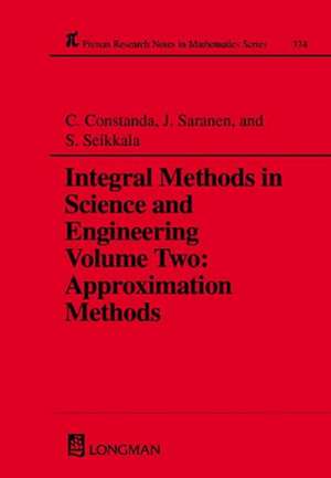 Integral Methods in Science and Engineering de Christian Constanda