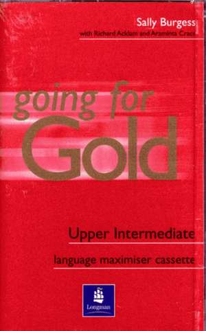 Going for Gold Upper-Intermediate Language Maximiser Cassette de Sally Burgess